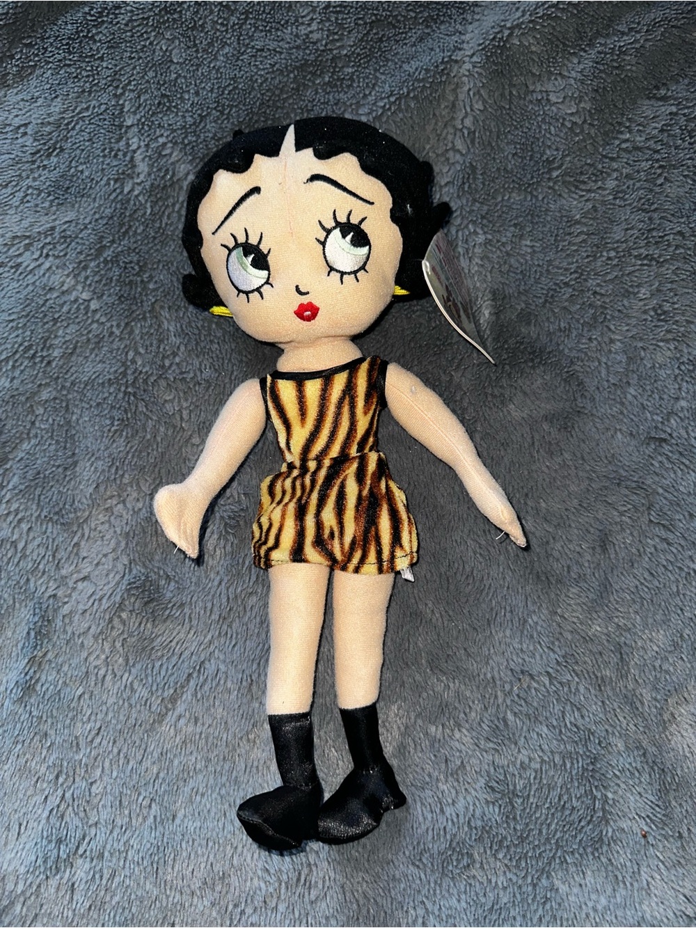 Sugar Loaf Betty Boop Diva Plush Tiger Print Dress Doll